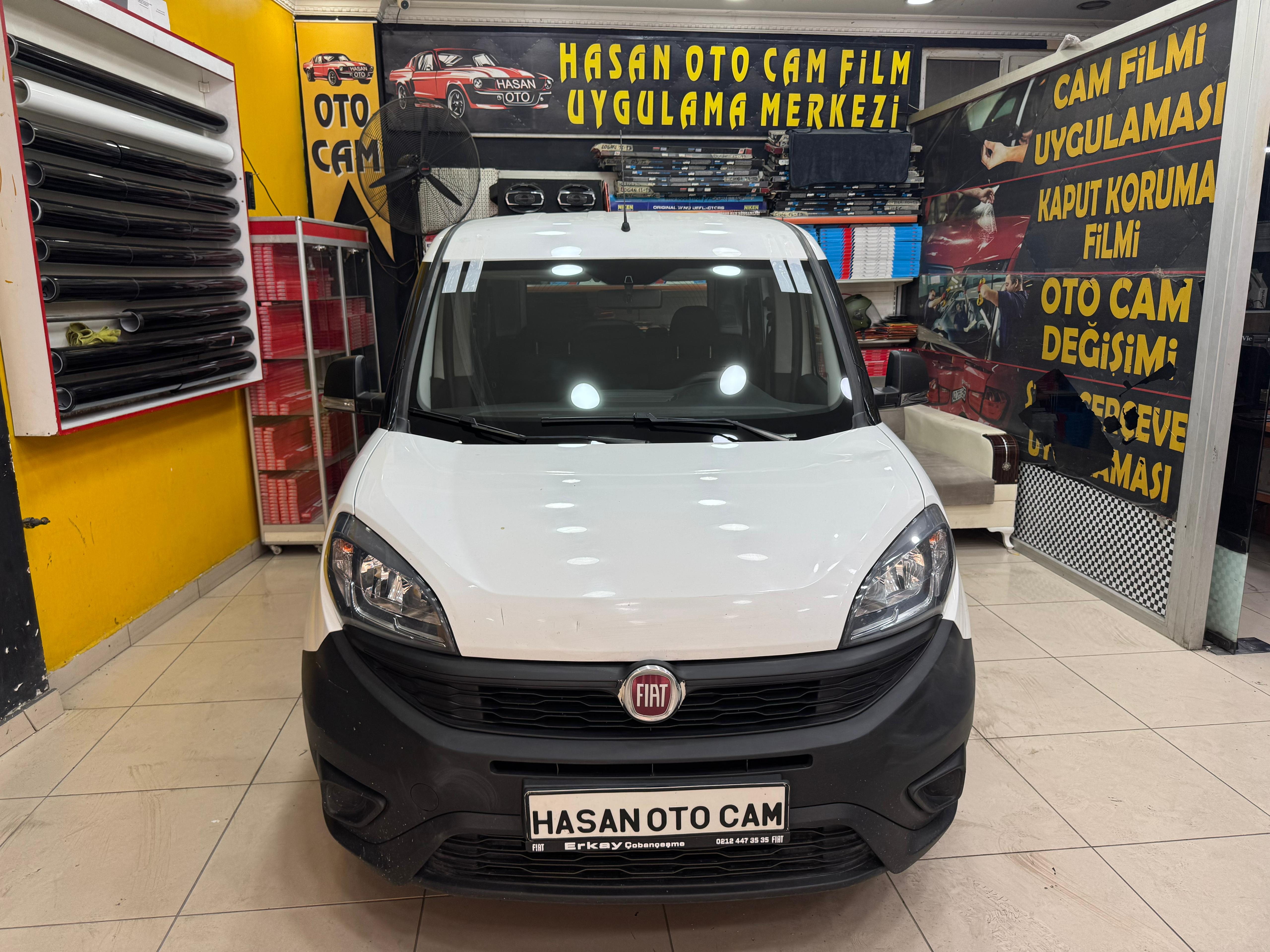 FİAT DOBLO ÖN CAM 6000 TL MONTAJ DAHİL İSTANBUL