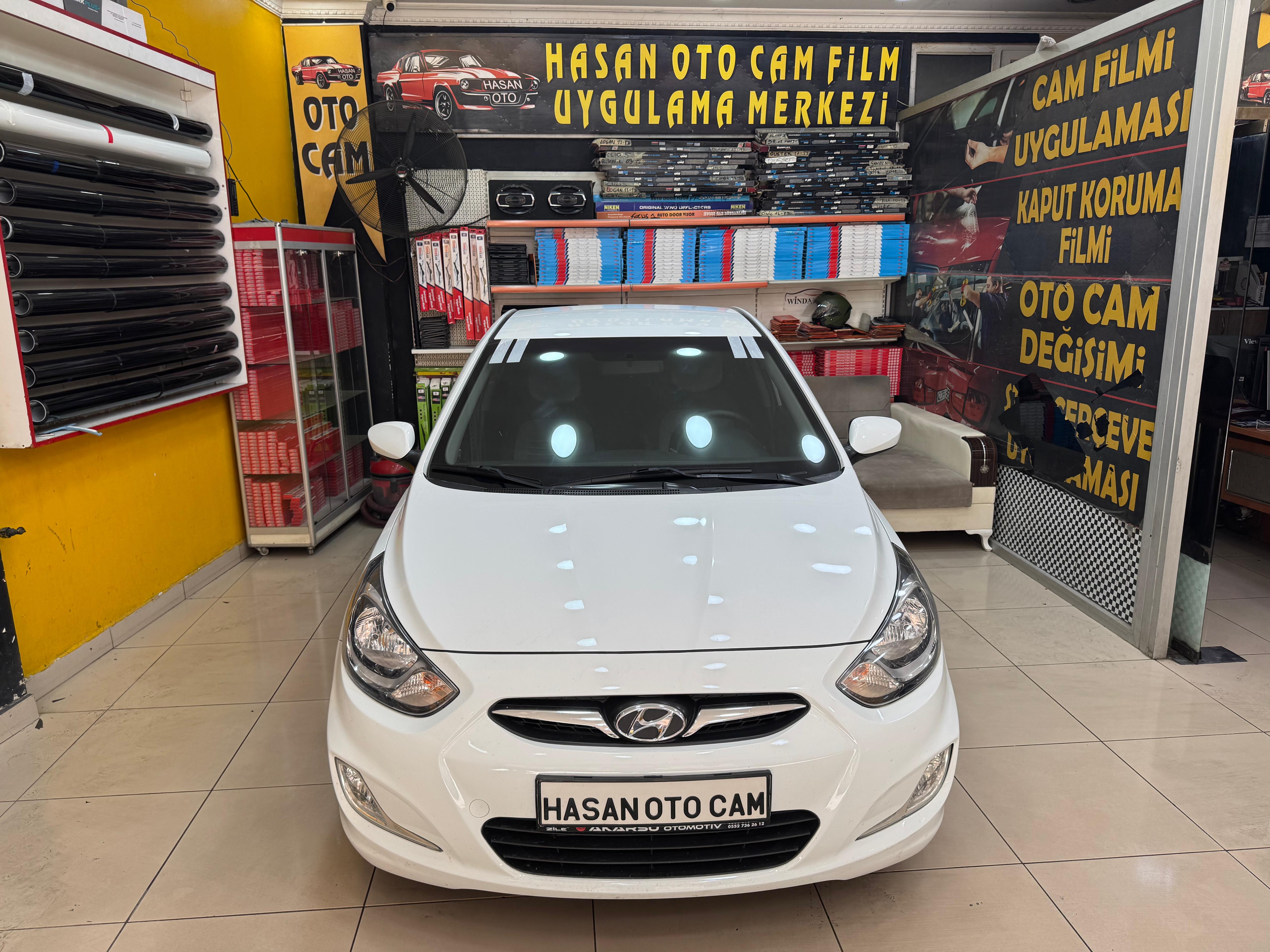 HYUNDAİ BLUE ÖN CAM 6500 TL MONTAJ DAHİL İSTANBUL